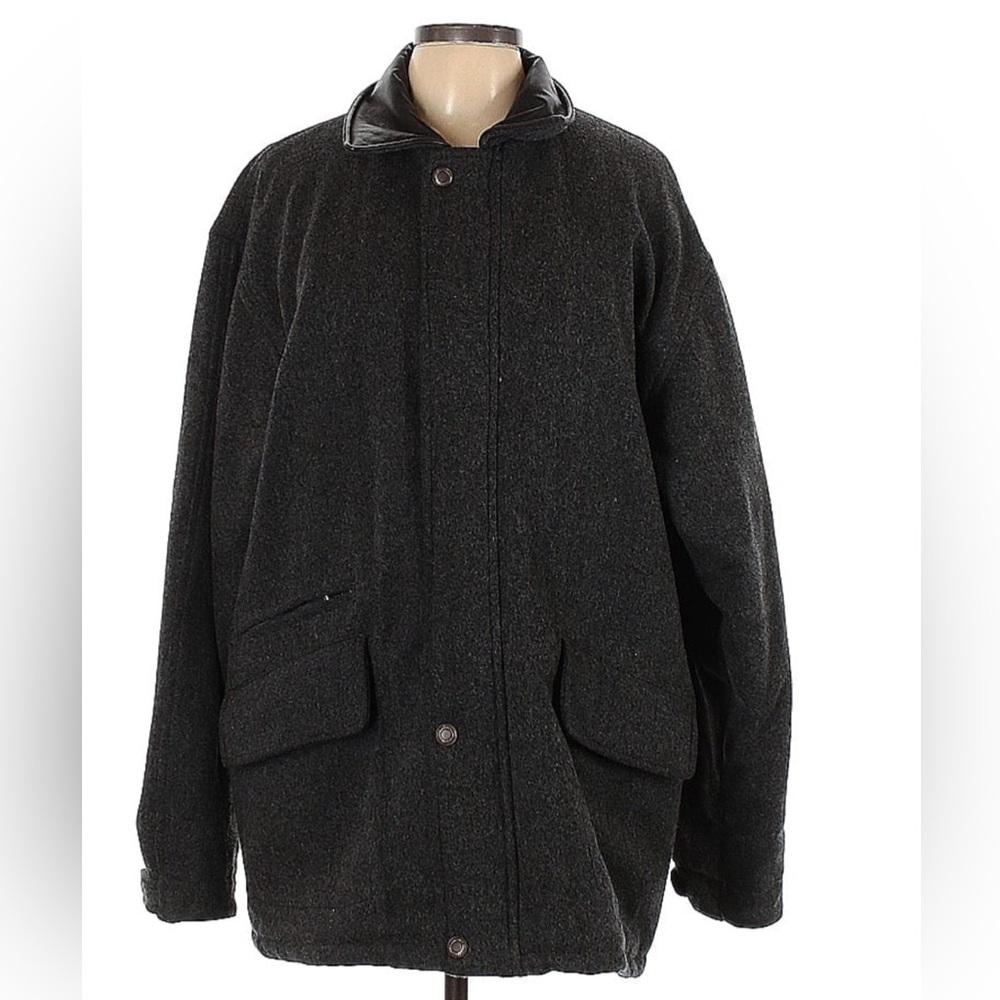 Perry Ellis | Dark Grey Jacket (Practically New)